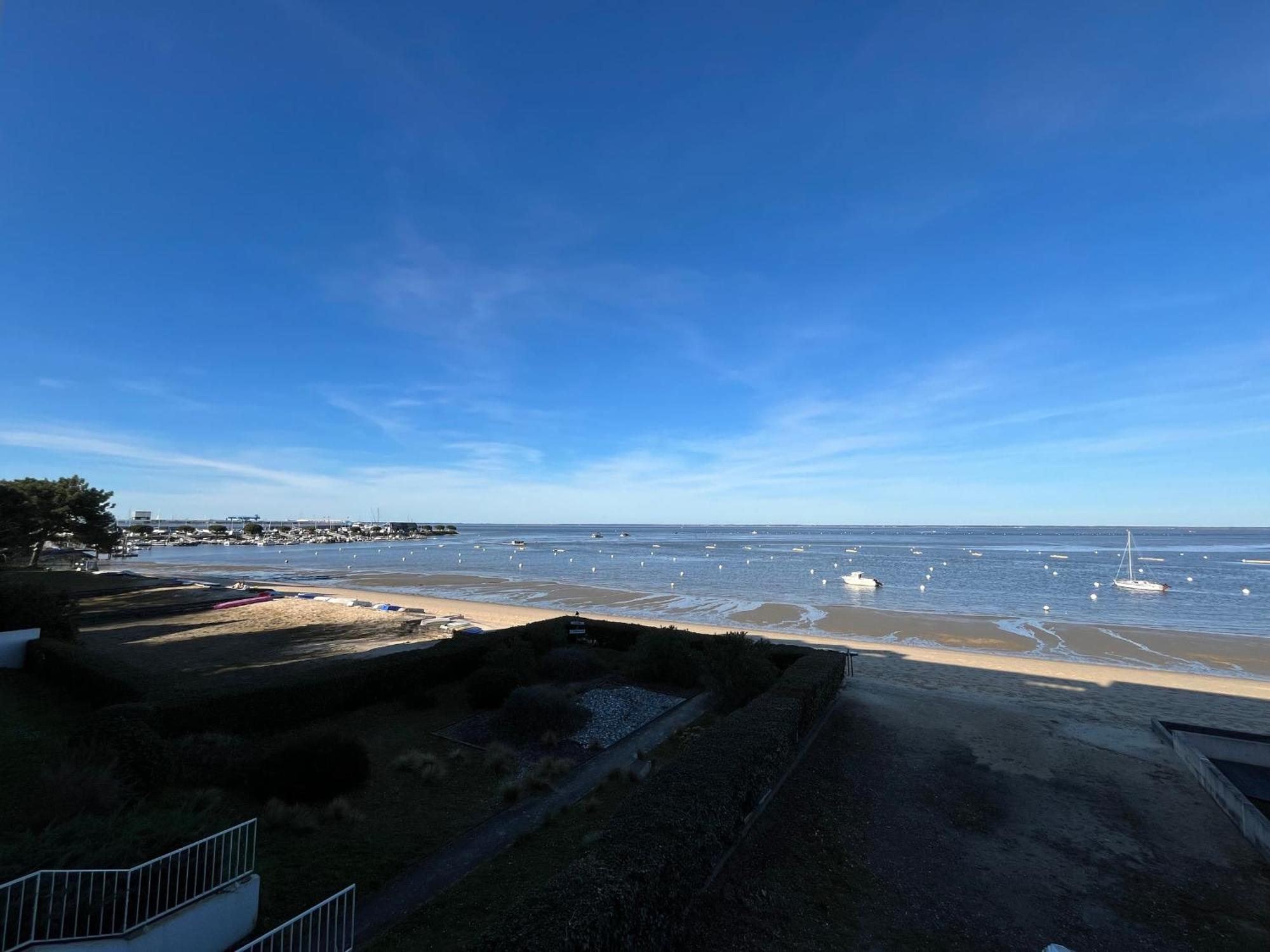 Duplex T1 Vue Mer A Arcachon - Acces Direct Plage - Quartier Aiguillon - Fr-1-319-71 Bagian luar foto