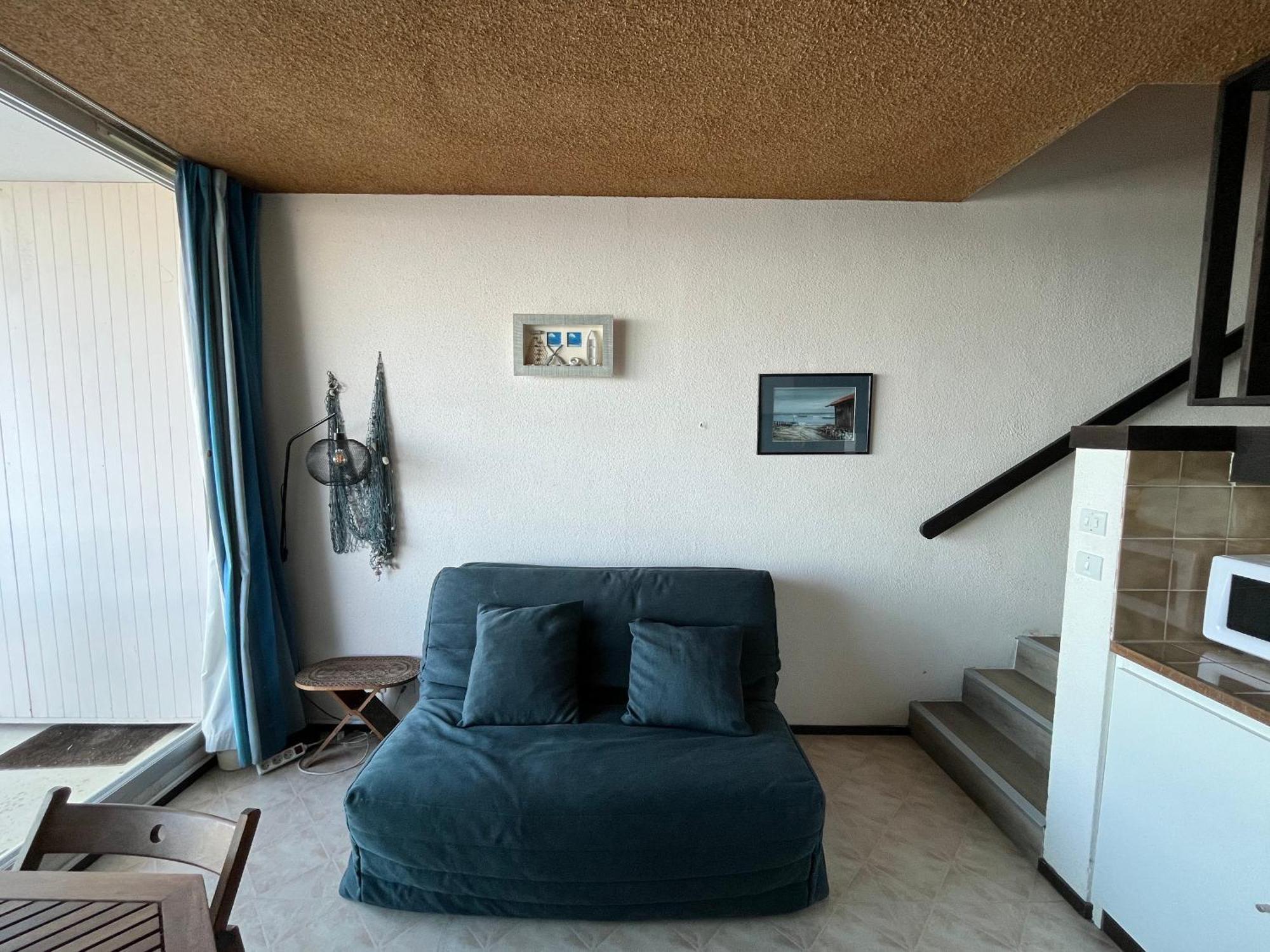 Duplex T1 Vue Mer A Arcachon - Acces Direct Plage - Quartier Aiguillon - Fr-1-319-71 Bagian luar foto