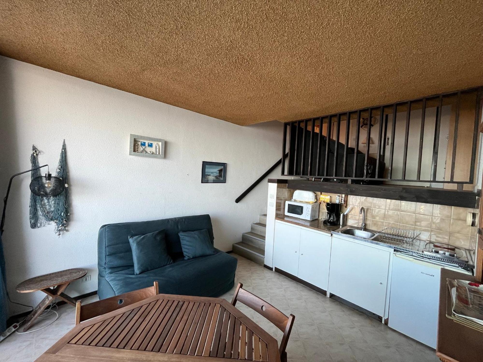 Duplex T1 Vue Mer A Arcachon - Acces Direct Plage - Quartier Aiguillon - Fr-1-319-71 Bagian luar foto