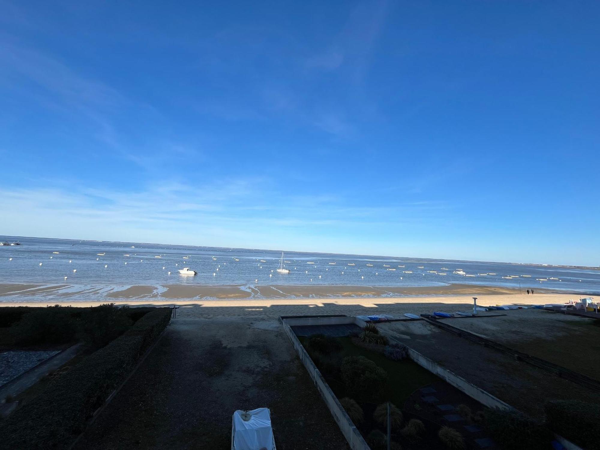 Duplex T1 Vue Mer A Arcachon - Acces Direct Plage - Quartier Aiguillon - Fr-1-319-71 Bagian luar foto